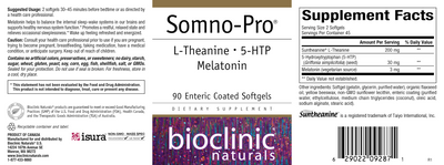 Somno-Pro 90 gels Curated Wellness