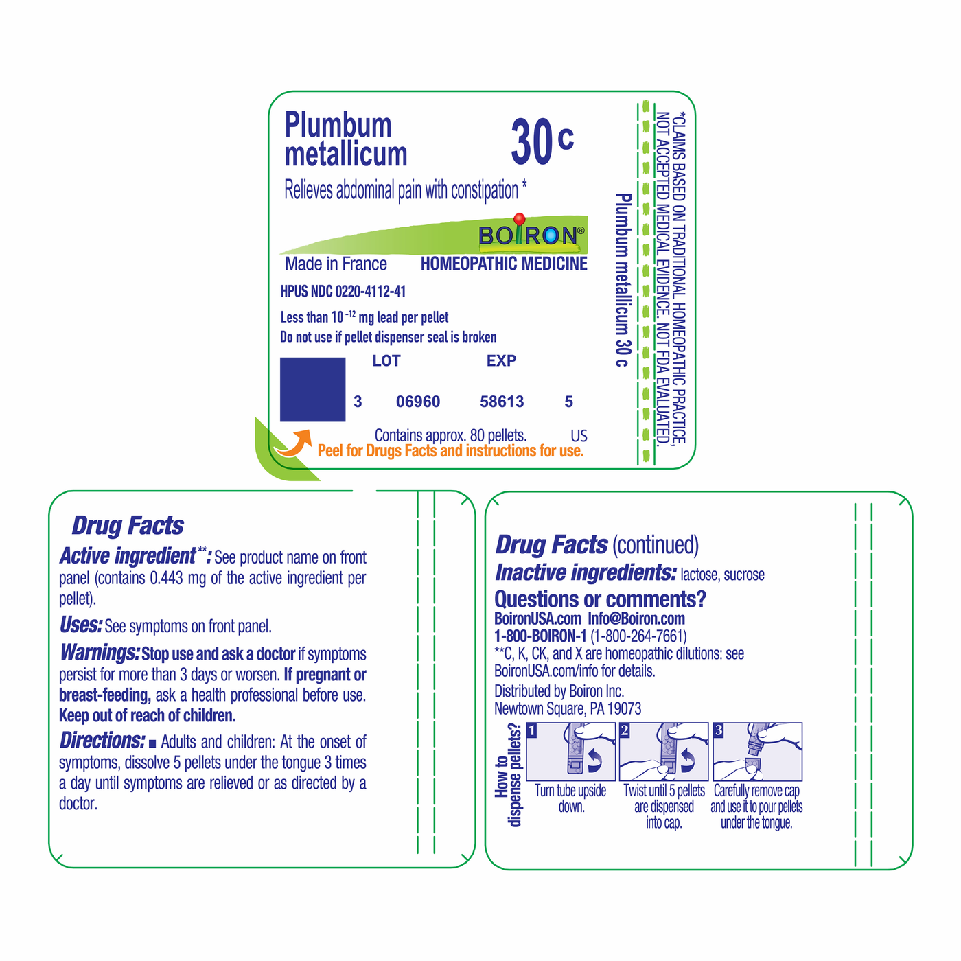 Plumbum Metallicum 30C 80 plts Curated Wellness