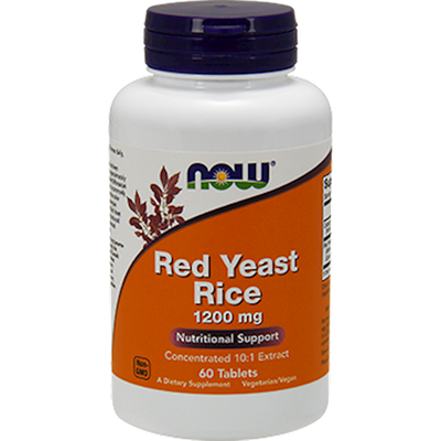 Red Yeast Rice 1200 mg 60 tabs Curated Wellness