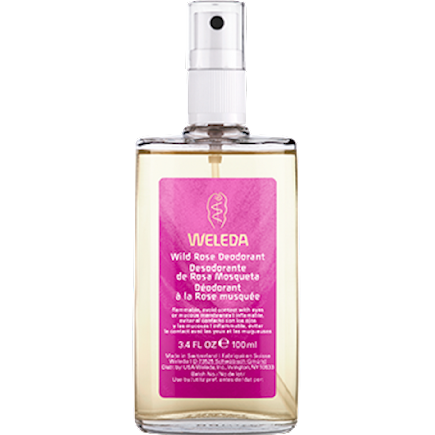 Wild Rose 24h Deodorant Spray  Curated Wellness