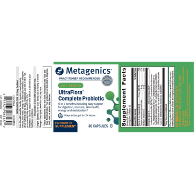UltraFlora Complete Probiotic 30c Curated Wellness