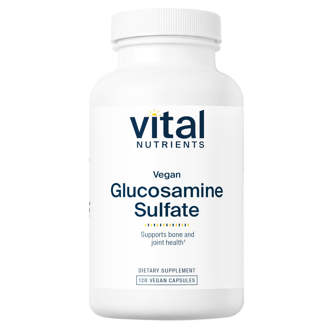 Glucosamine Sulfate Veg 750 mg 120 caps Curated Wellness