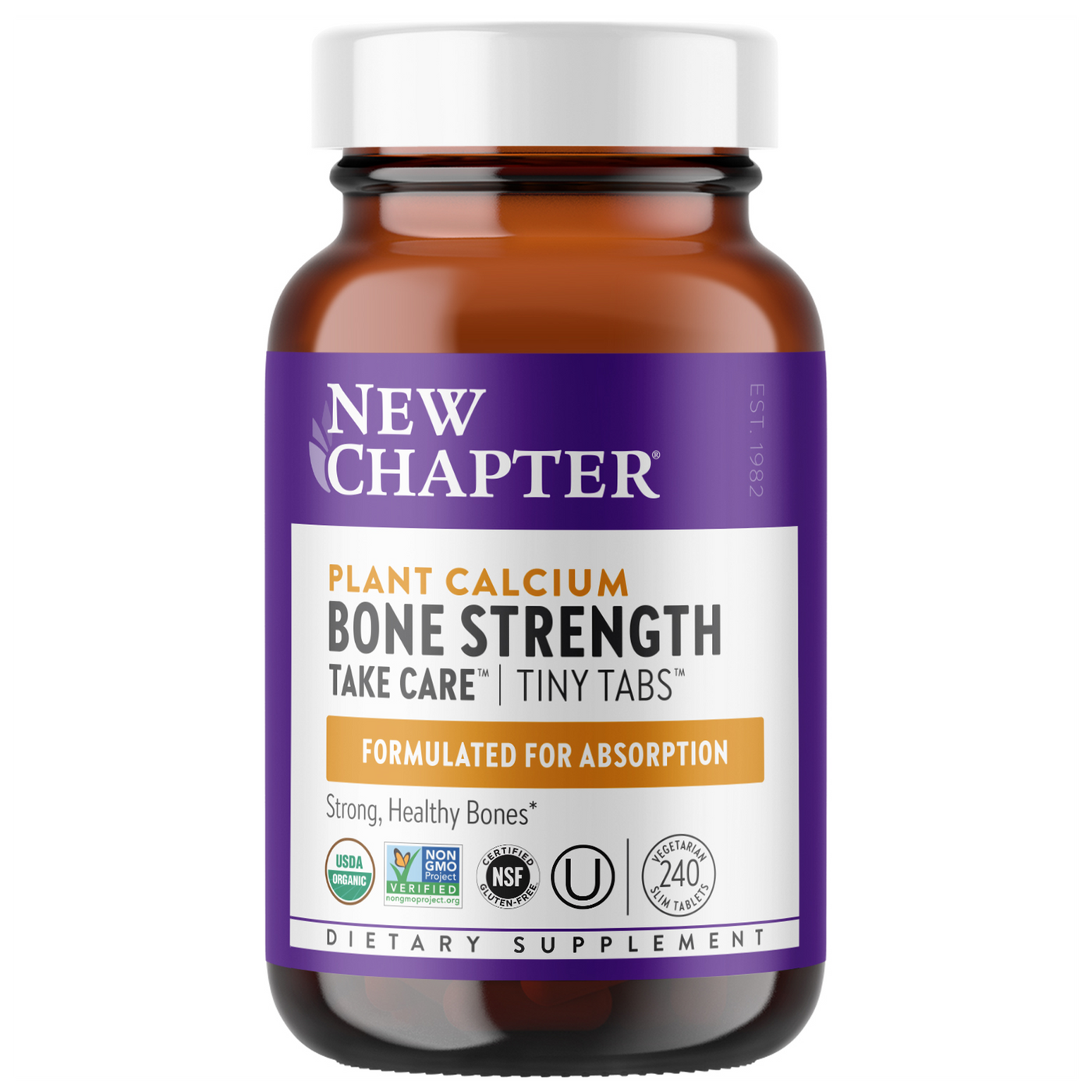 Bone Strength Take Care 240 tiny tabs Curated Wellness