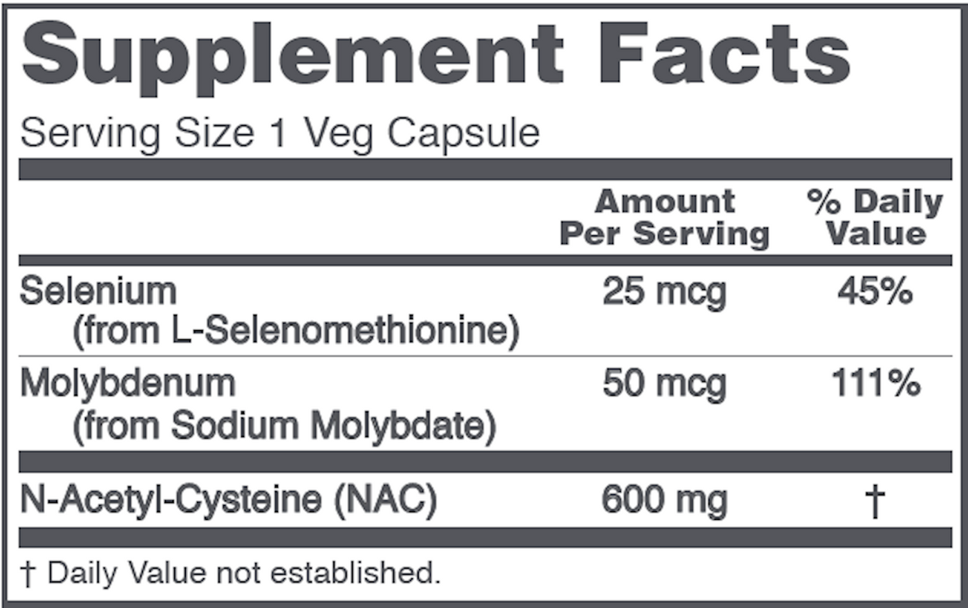 NAC 600 mg  Curated Wellness