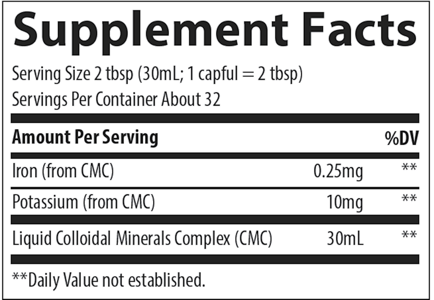 Colloidal Minerals ings Curated Wellness