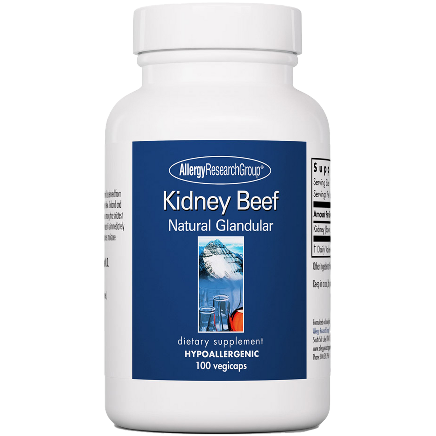 Kidney Beef 100 vcaps Curated Wellness