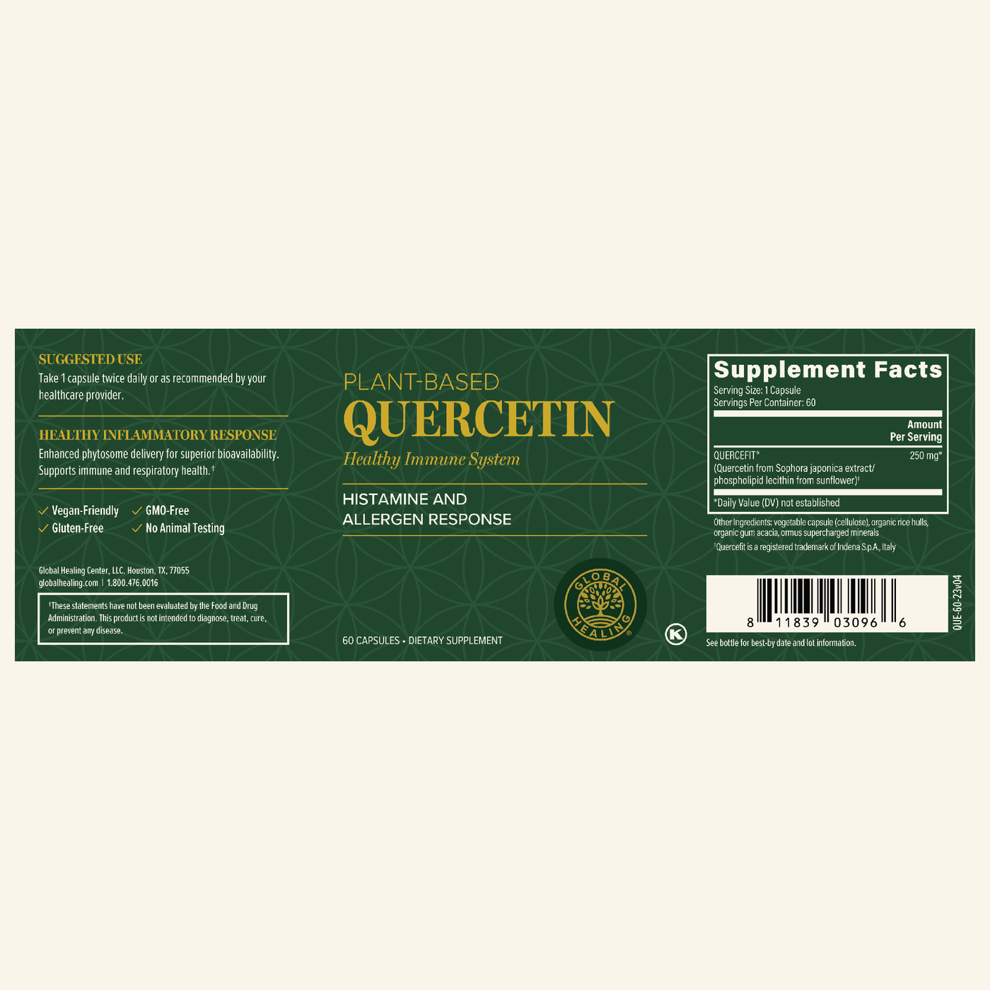 Plant-Based Quercetin  Curated Wellness