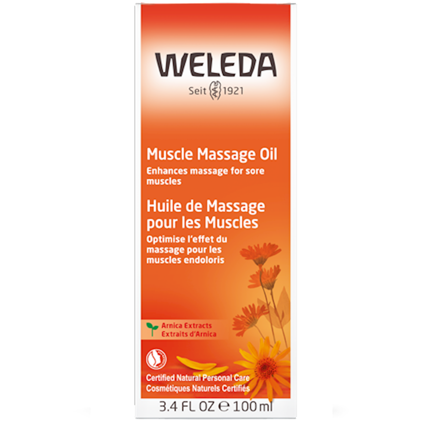 Muscle Massage Oil 3.4 oz Curated Wellness