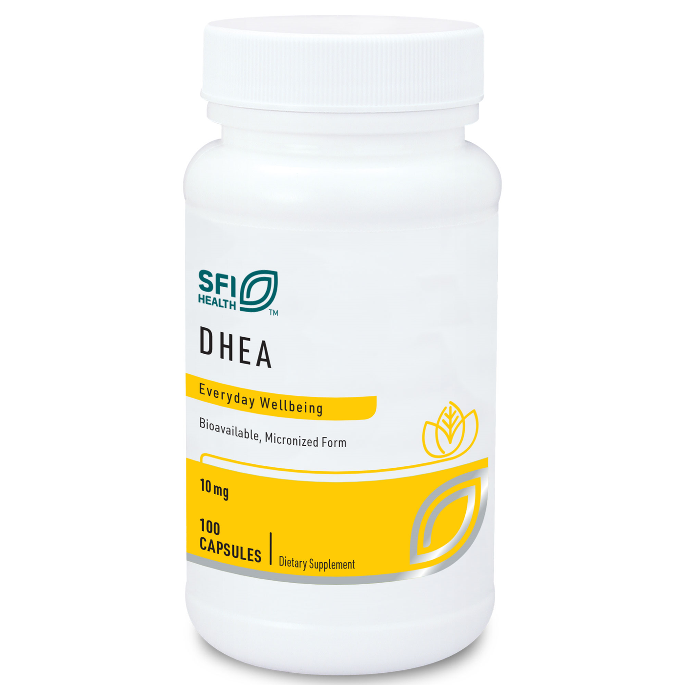 DHEA 10 mg 100 caps Curated Wellness