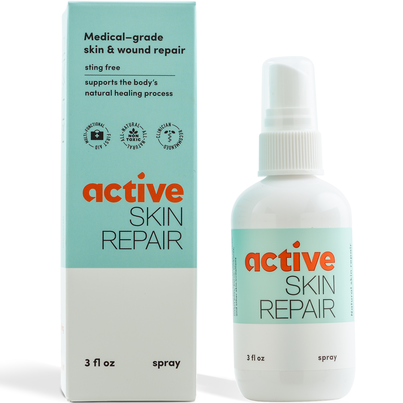 Active Skin Repair Spray 3 fl oz Curated Wellness