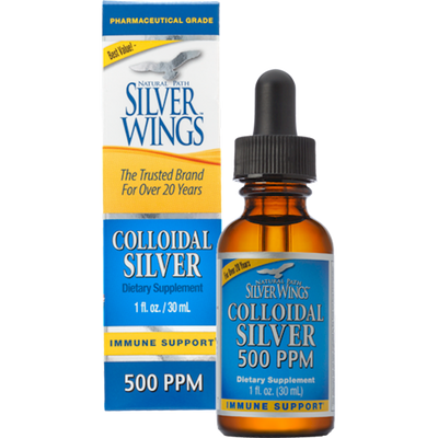 Colloidal Silver 500PPM  Dropper Curated Wellness