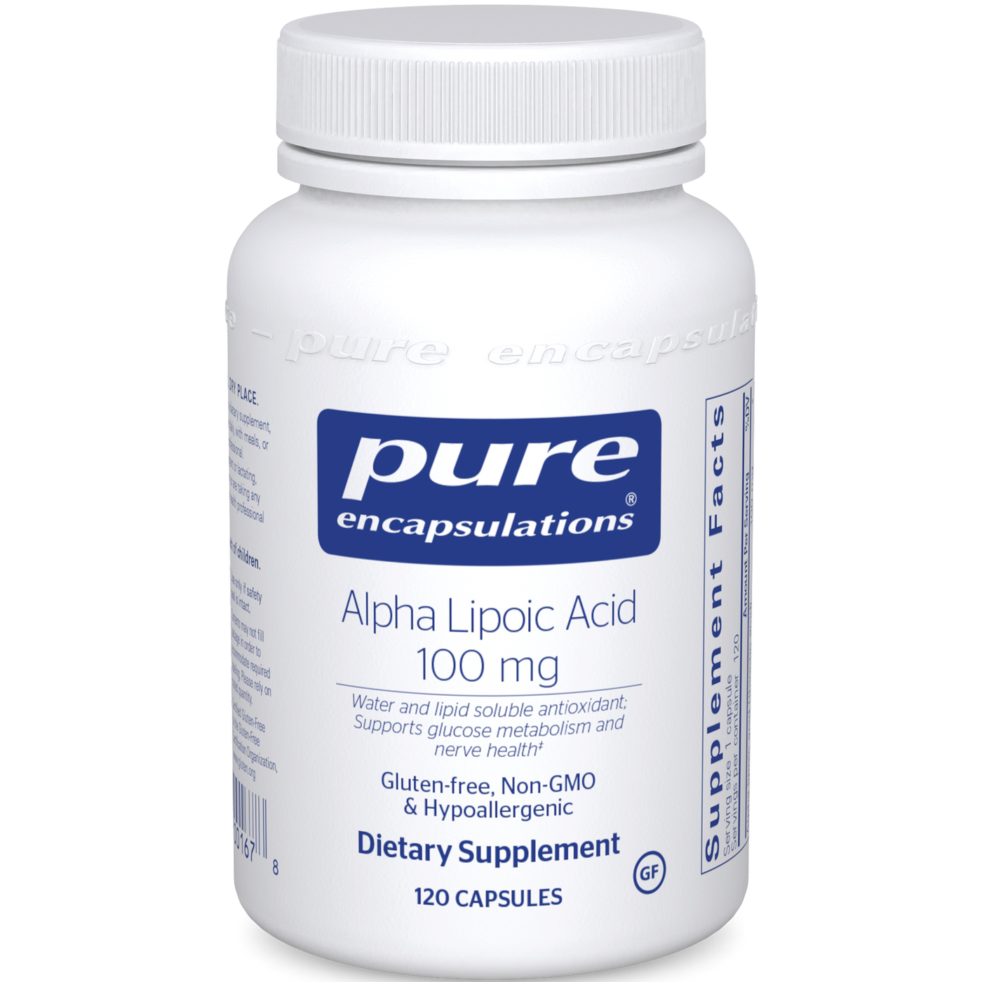 Alpha Lipoic Acid 120 vcaps Curated Wellness