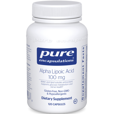 Alpha Lipoic Acid 120 vcaps Curated Wellness