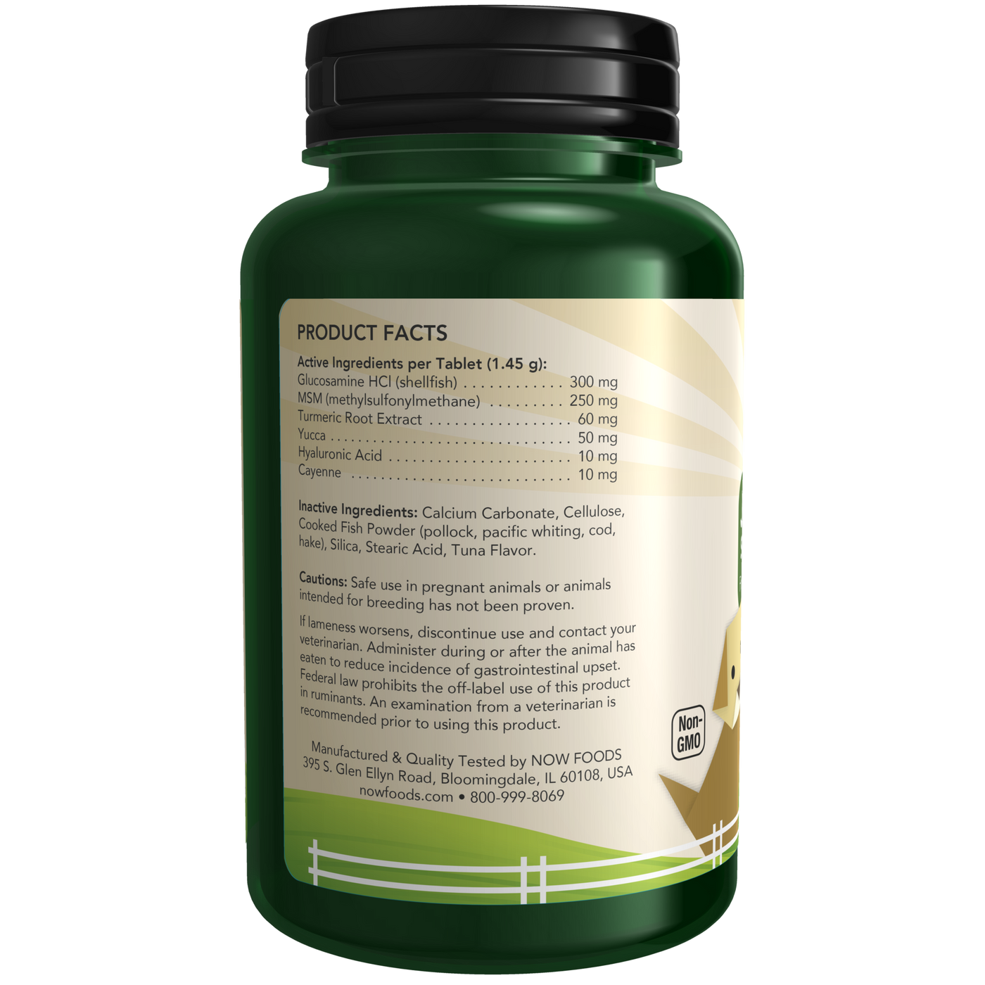 Pets Joint Support (Cats & Dogs) 90 tabs Curated Wellness