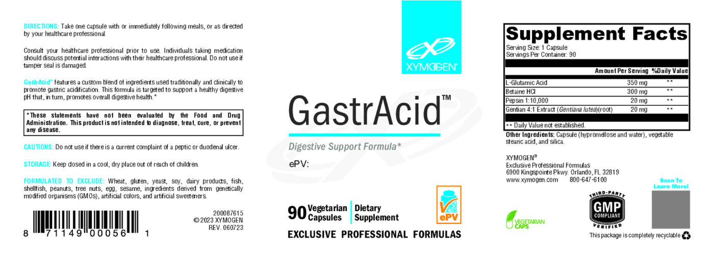 GastrAcid 90 Capsules Curated Wellness