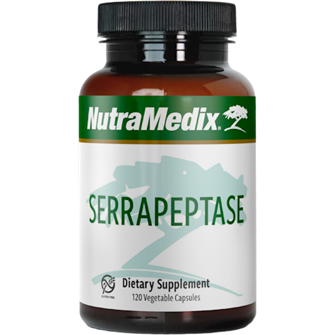 Serrapeptase 500 mg 120 vcaps Curated Wellness