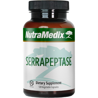 Serrapeptase 500 mg 120 vcaps Curated Wellness