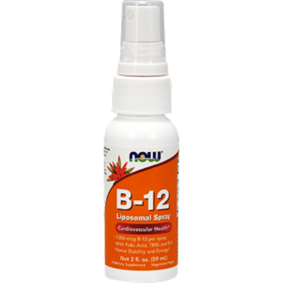 B-12 Liposomal Spray 1000 mcg 2 fl oz Curated Wellness