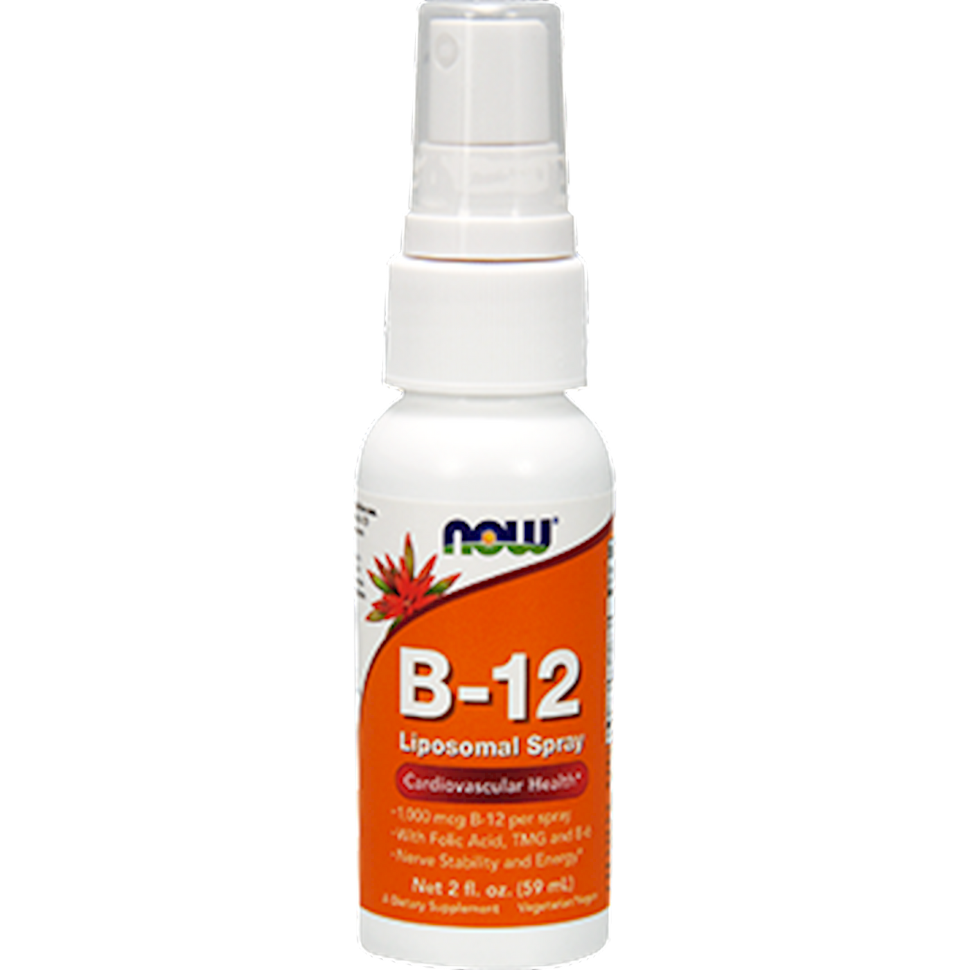 B-12 Liposomal Spray 1000 mcg 2 fl oz Curated Wellness