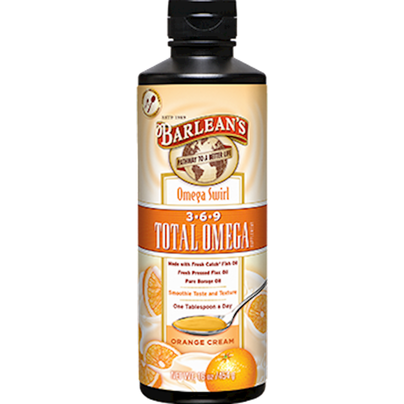 Total Omega 3-6-9 Orange Cream  Curated Wellness