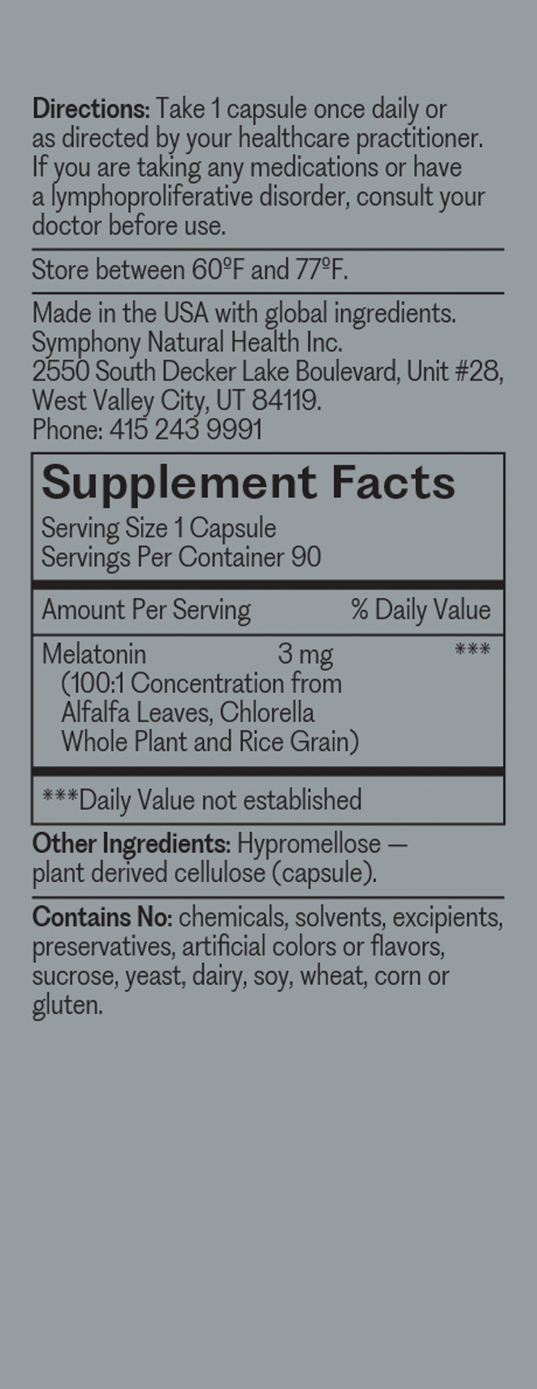 HerbatoninPRO 3mg 90c Curated Wellness