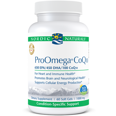 ProOmega CoQ10 60 gels Curated Wellness