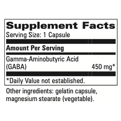 GABA 450 mg  Curated Wellness