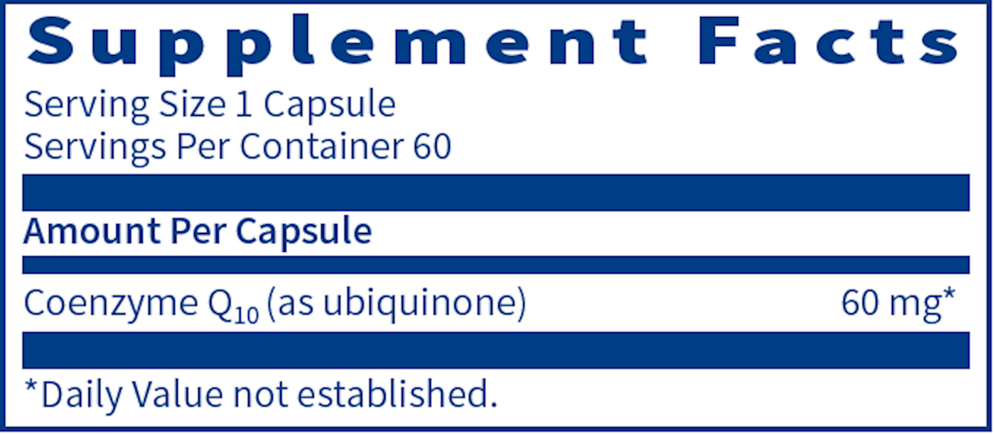 Coenzyme Q10 60 mg