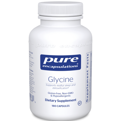 Glycine 500 mg 180 vcaps Curated Wellness