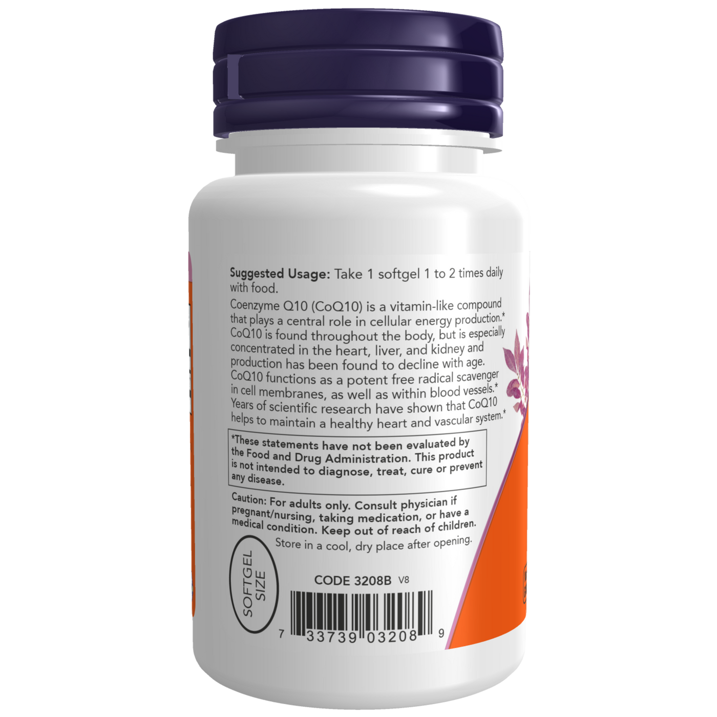 CoQ10 100mg  Curated Wellness