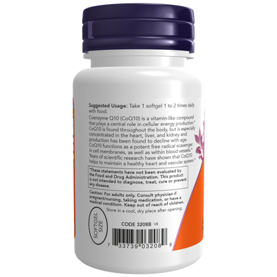 CoQ10 100mg  Curated Wellness