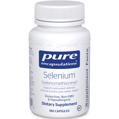Selenium 200 mcg 180 vcaps Curated Wellness