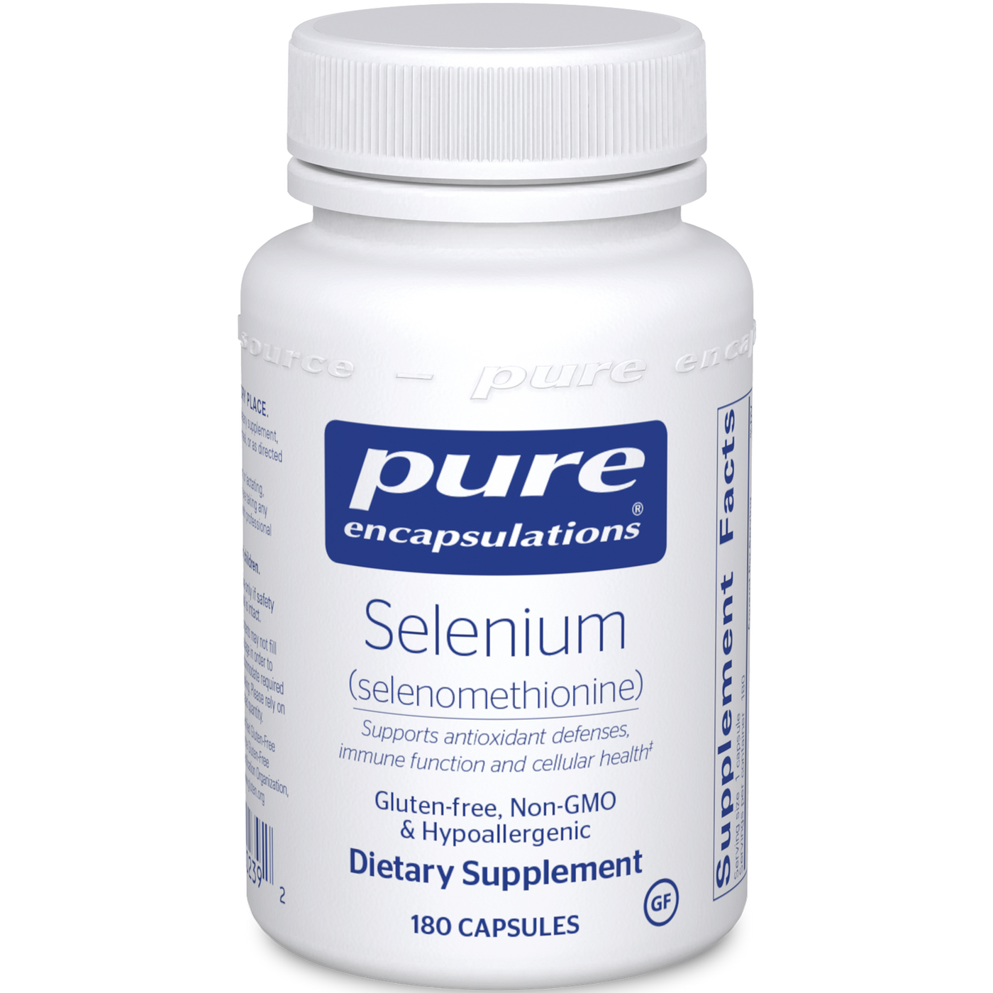 Selenium 200 mcg 180 vcaps Curated Wellness