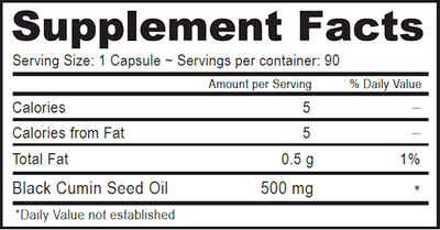 Vegan Black Cumin Seed Oil  Curated Wellness