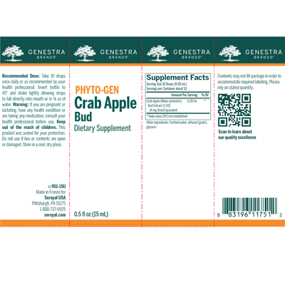 Crab Apple Bud 0.5 fl oz Curated Wellness