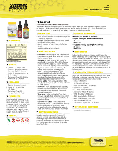 3 – Bactrex