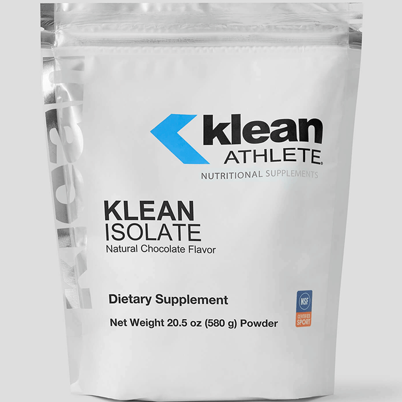 Klean Isolate Natural Chocolate 20 srv Curated Wellness