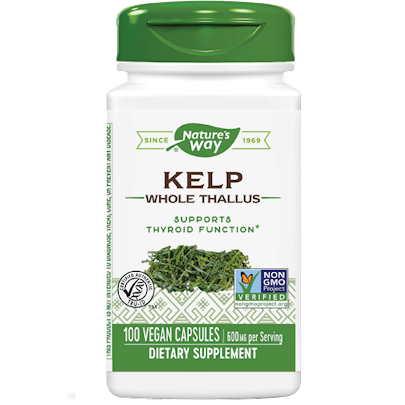 Kelp 600 mg 100 caps Curated Wellness