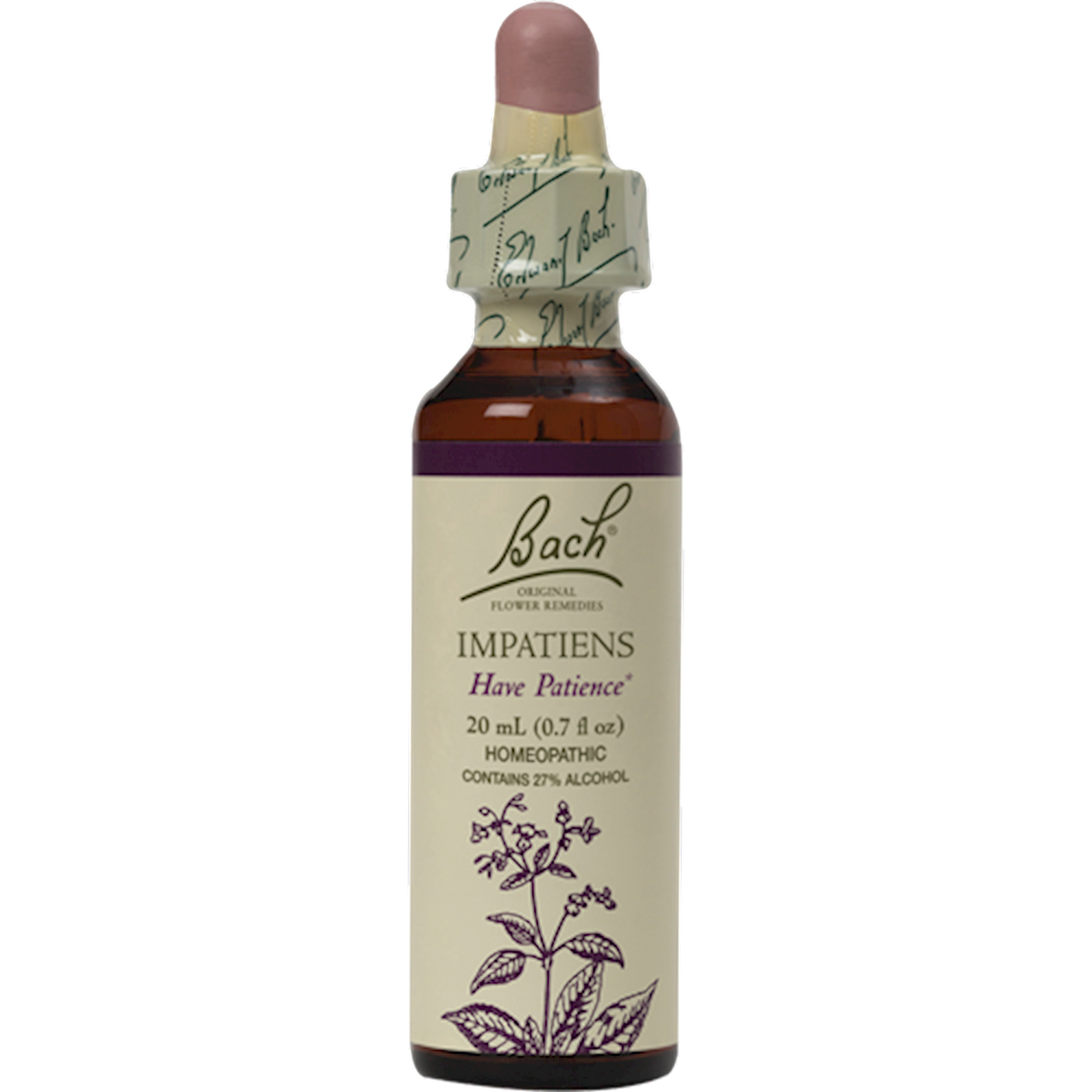 Impatiens Flower Essence 20 ml Curated Wellness