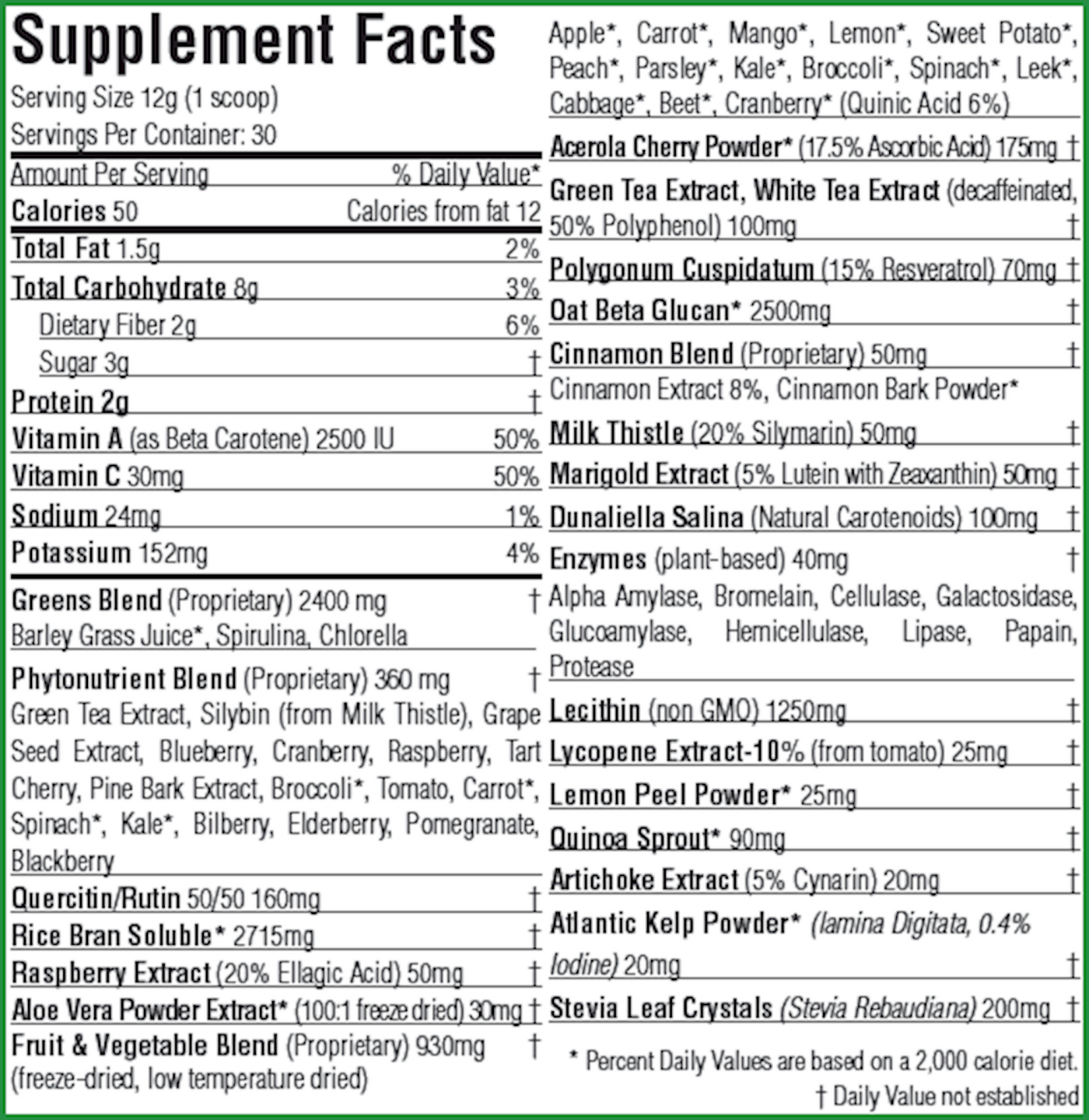 NanoGreens10 Green Apple  Curated Wellness