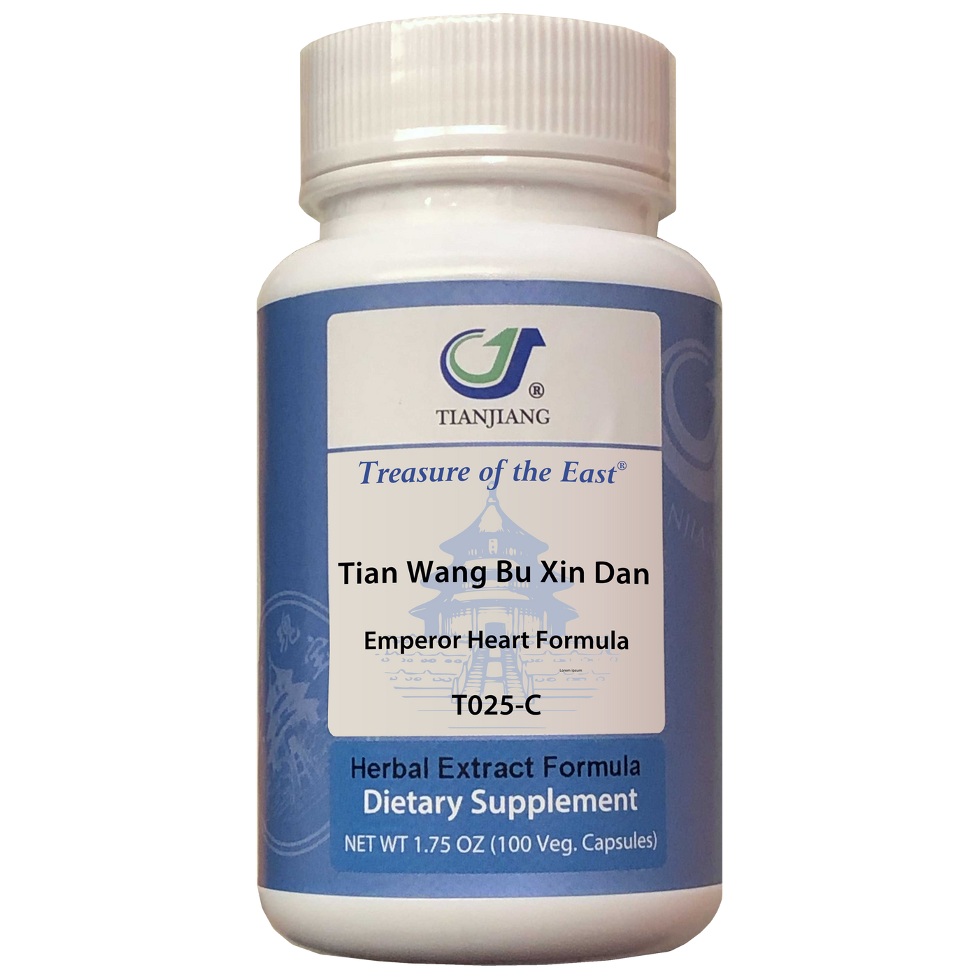 Tian Wang Bu Xin Dan 100 caps Curated Wellness