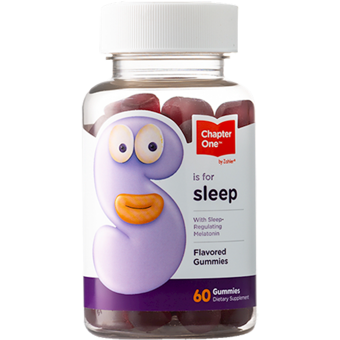 S is for Sleep Melatonin 60 gummies Curated Wellness