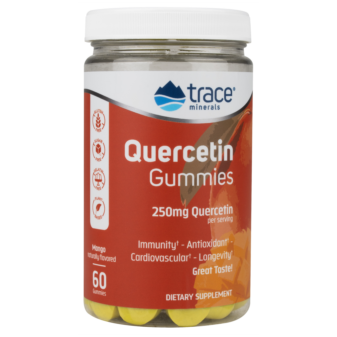 Quercetin Gummies 60 ct Curated Wellness