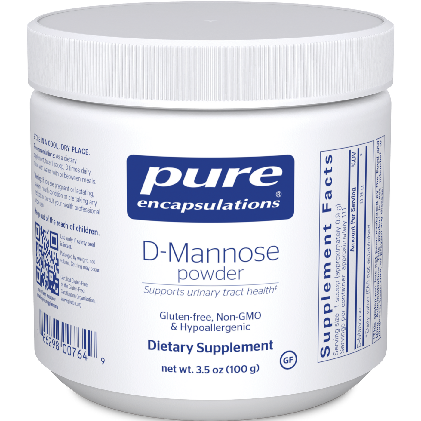 D-Mannose Powder 100 gms Curated Wellness