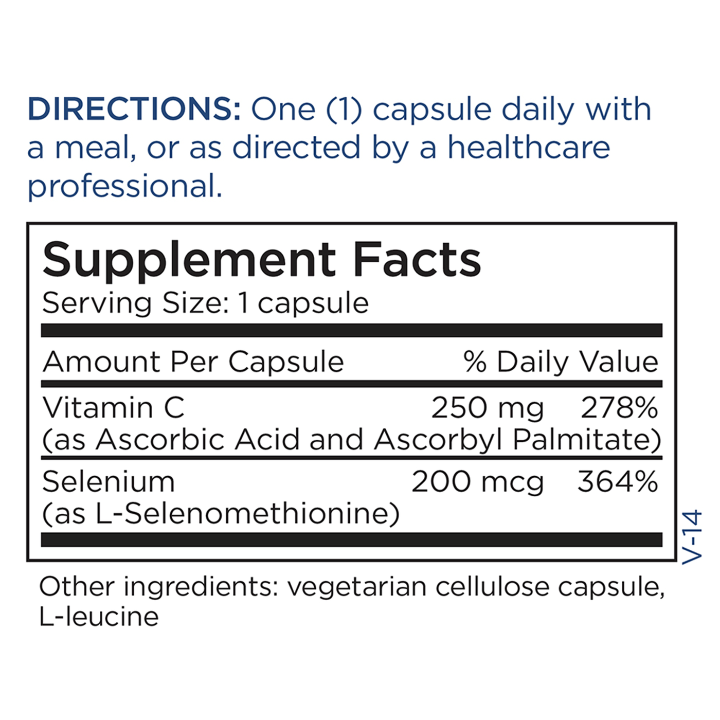 Selenium 200 mcg 90 caps Curated Wellness