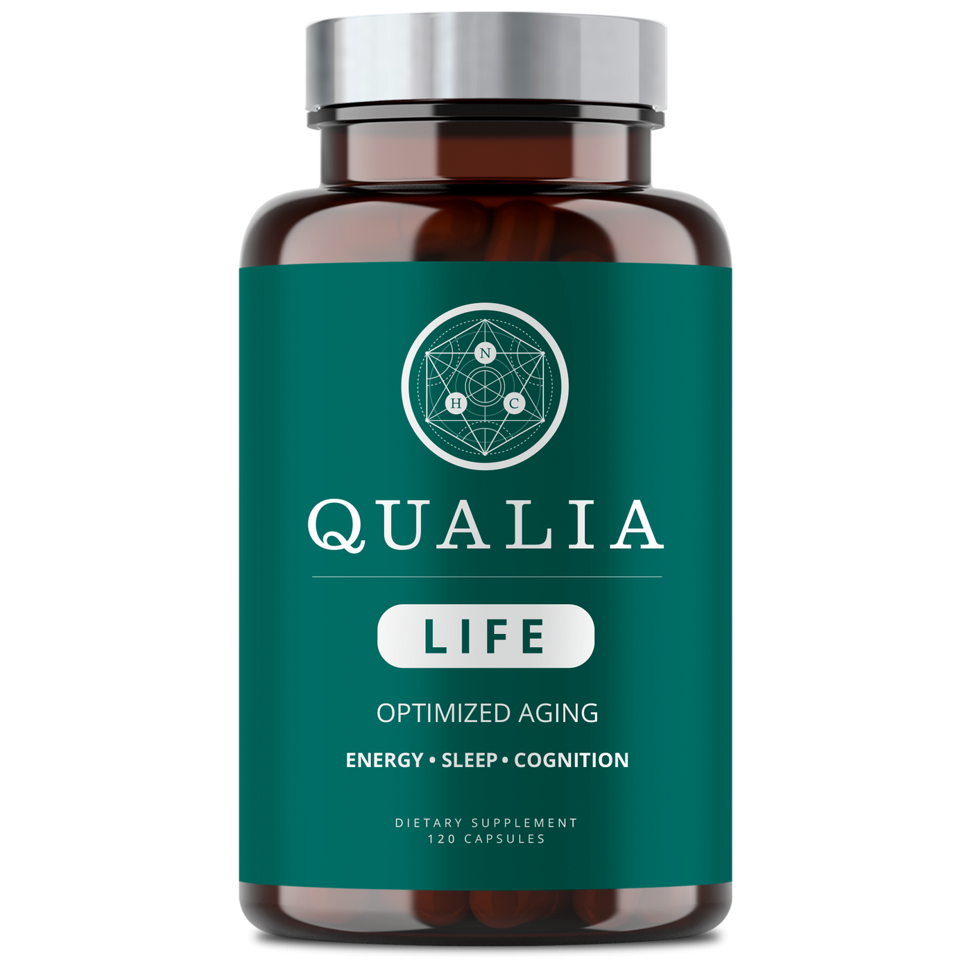 Qualia Life 120 caps Curated Wellness