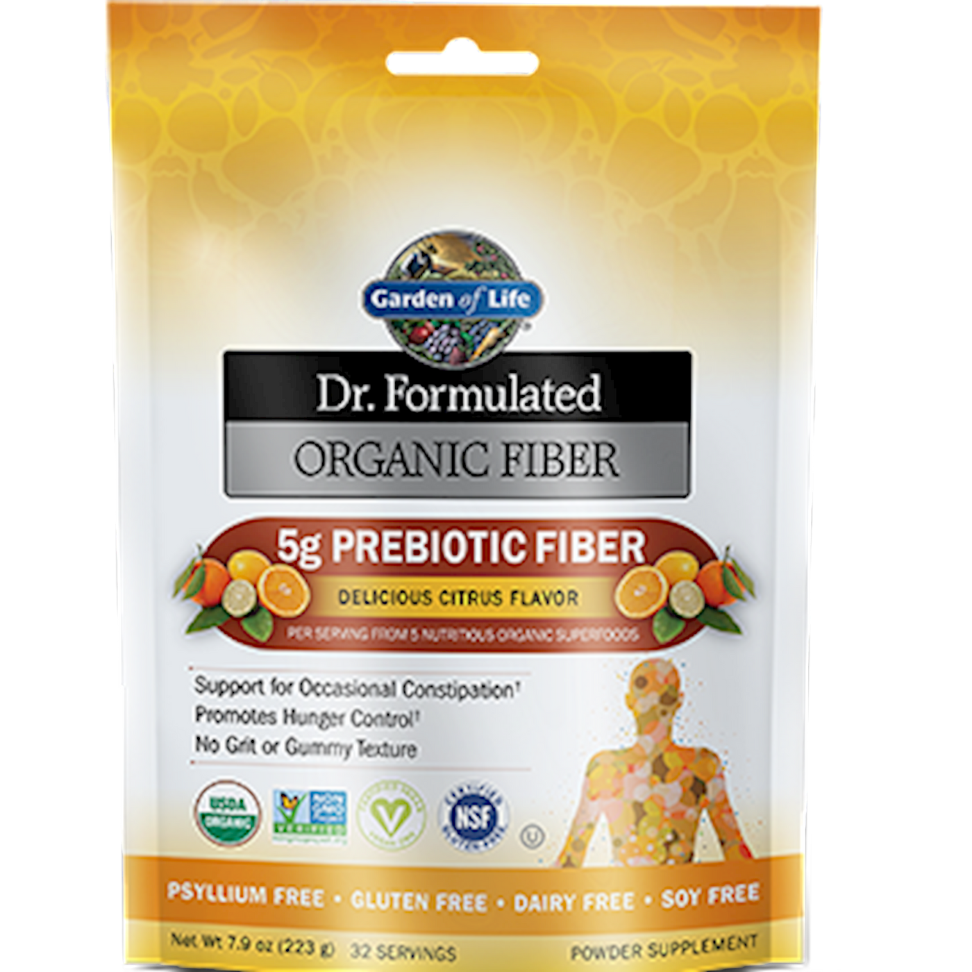 Dr. Formulated Organic Fiber Citr  Curated Wellness
