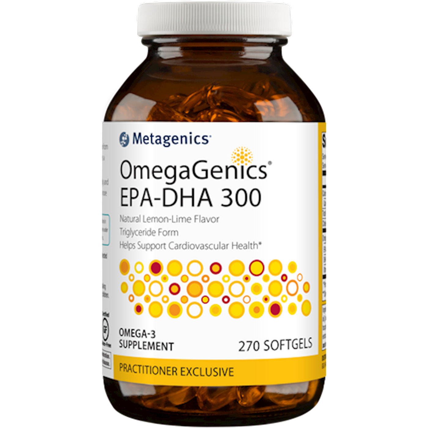 OmegaGenics EPA-DHA 300 270 gels Curated Wellness