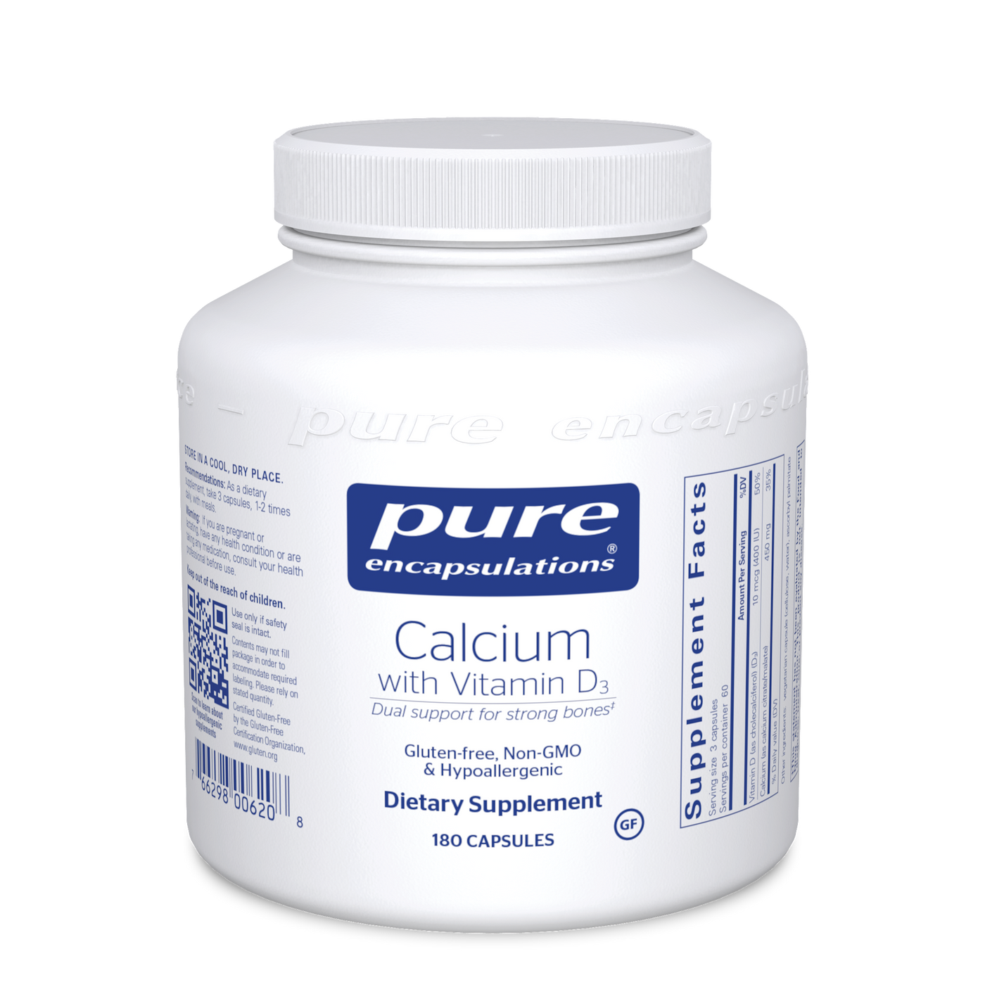 Calcium with Vitamin D3  Curated Wellness