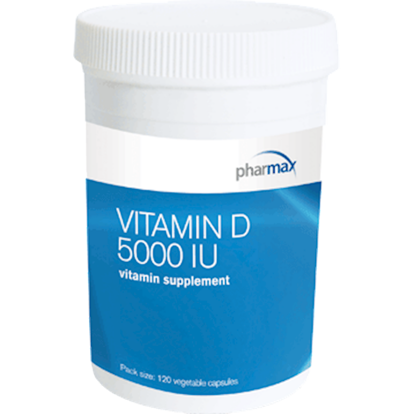 Vitamin D 5000 IU 120 Caps Curated Wellness